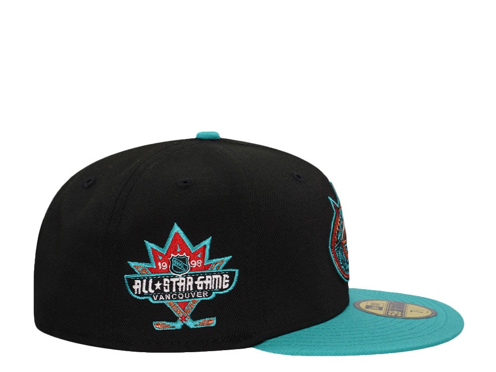 New Era Vancouver Canucks All Star Game 1998 Colorflip Two Tone Edition 59Fifty Fitted Gorra