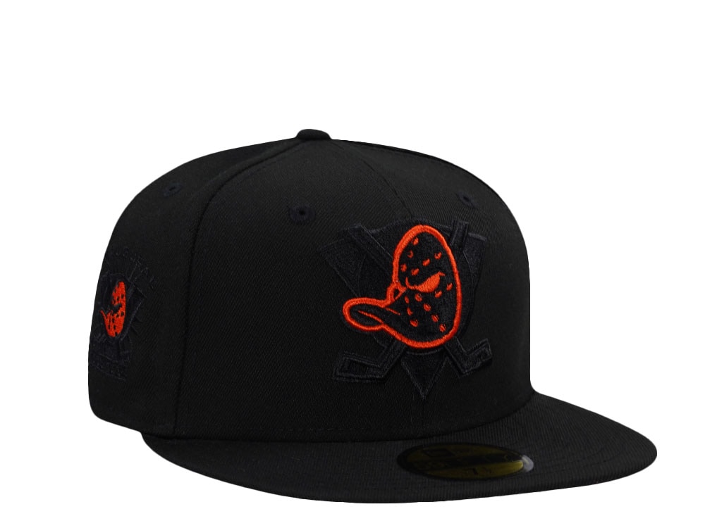 New Era Anaheim Ducks Inaugural Season 1993 Orange Detail Prime Edition 59Fifty Fitted Gorra