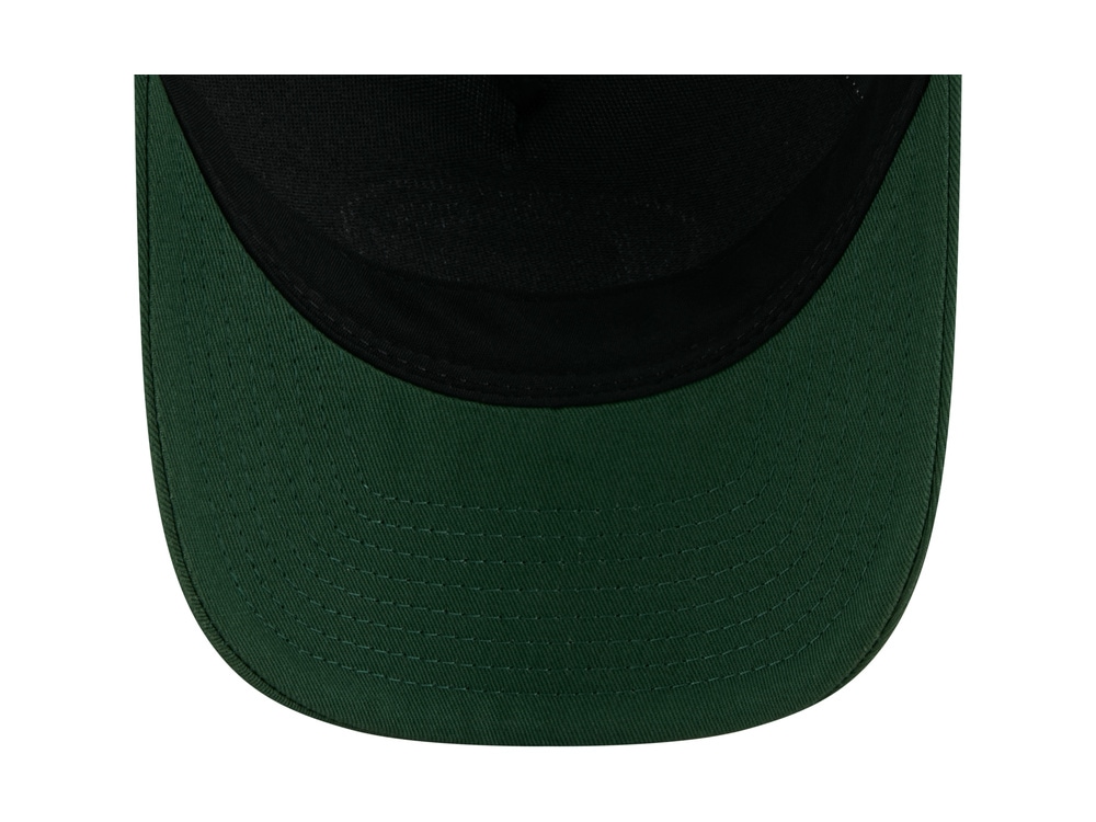 New Era Green Bay Packers Official Team Color Edition 9Forty M Crown A Frame Trucker Snapback Gorra
