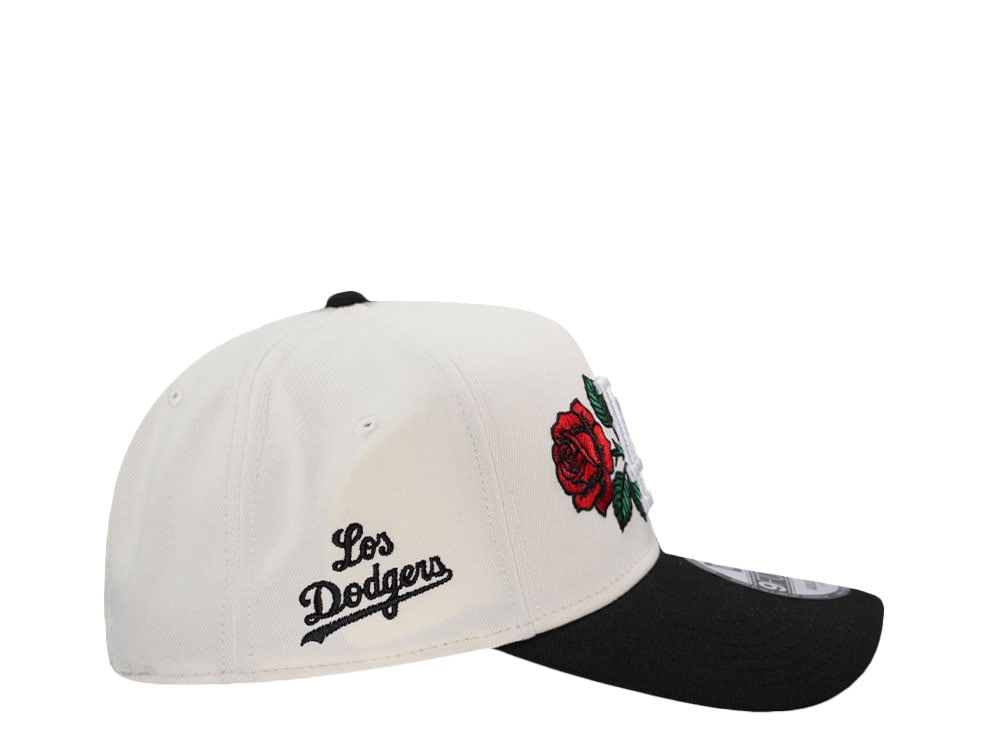 New Era Los Angeles Dodgers Rose White Two Tone Edition 9Forty A Frame Snapback Gorra