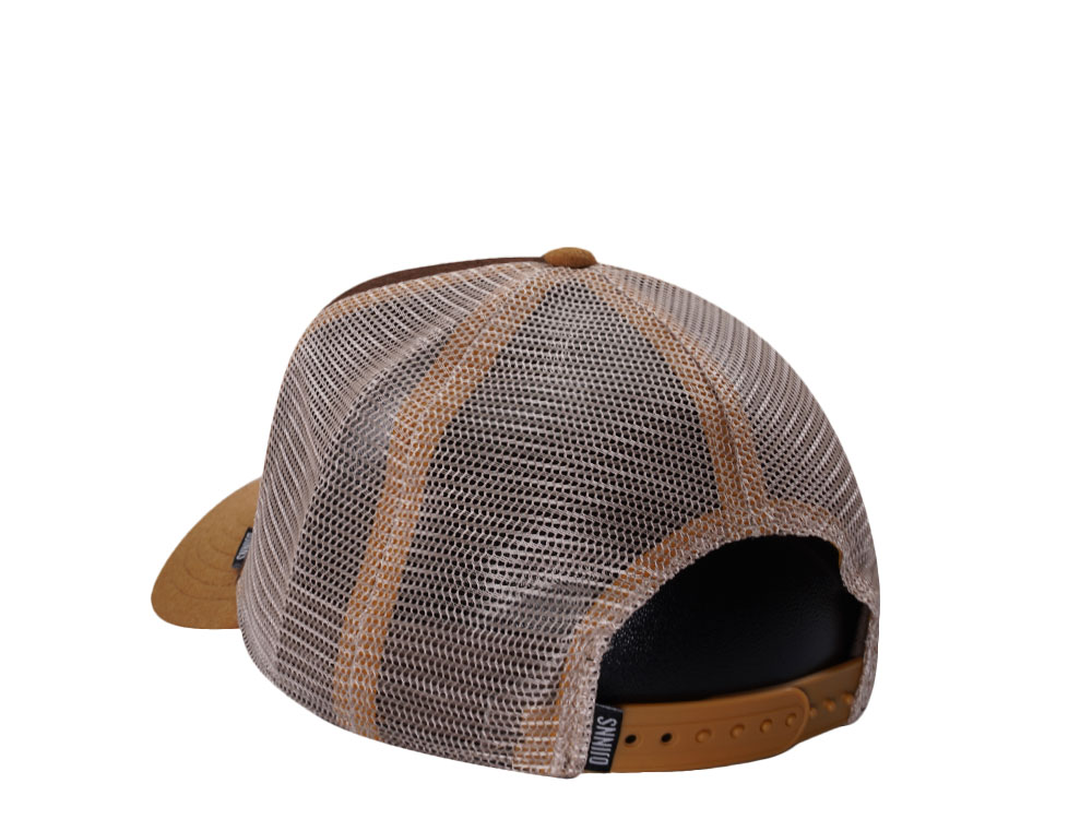 Djinns HFT Lazy Sunday Coffee Club Brown Trucker Snapback Gorra