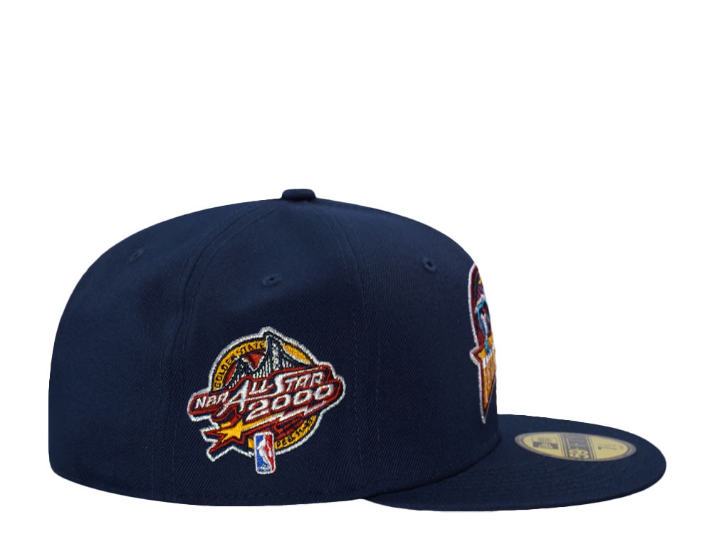New Era Golden State Warriors All Star Game 2000 Navy Prime Edition 59Fifty Fitted Gorra