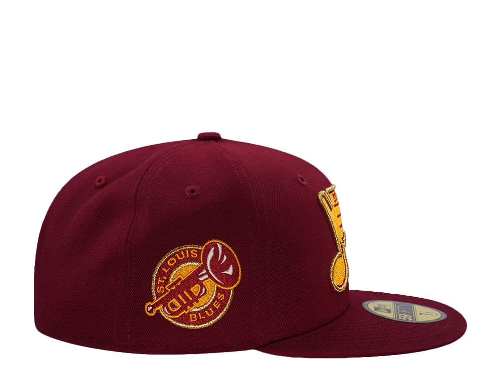 New Era St. Louis Blues Maroon Prime Edition 59Fifty Fitted Gorra
