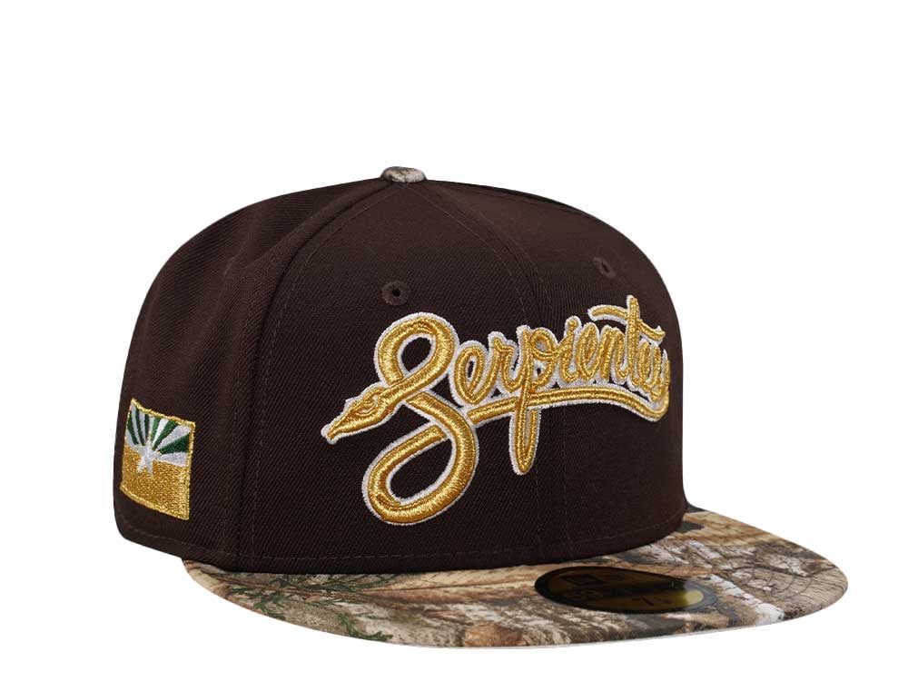 New Era Arizona Diamondback Real Tree Serpientes Two Tone Edition 59Fifty Fitted Gorra