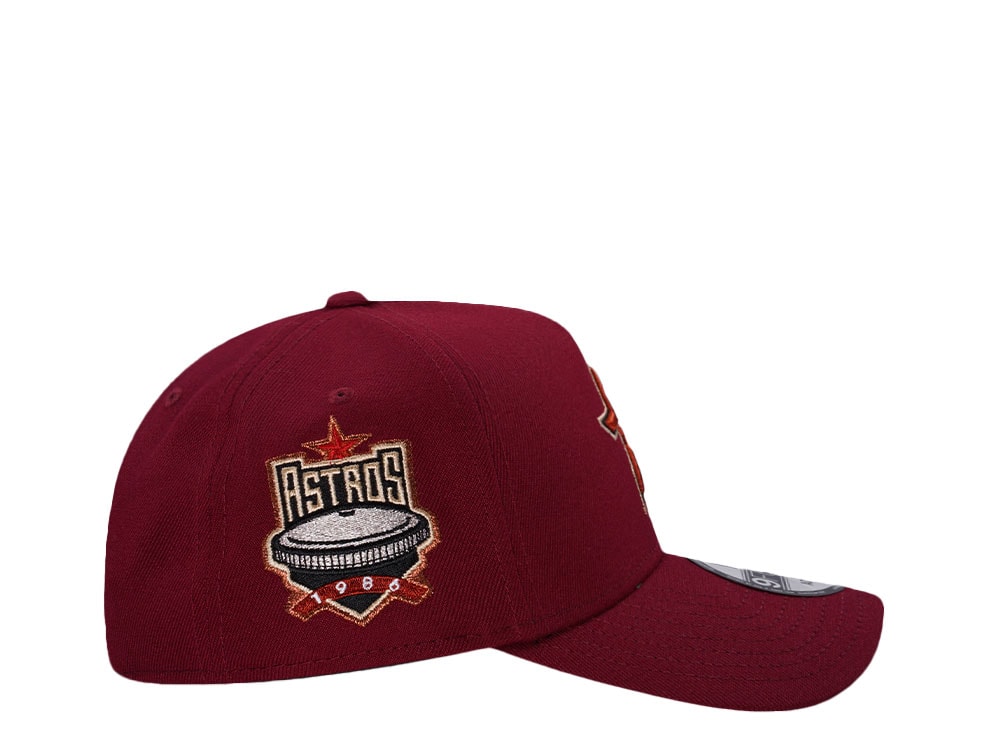 New Era Houston Astros Astros Dome Brick Prime Edition 9Forty A Frame Snapback Gorra