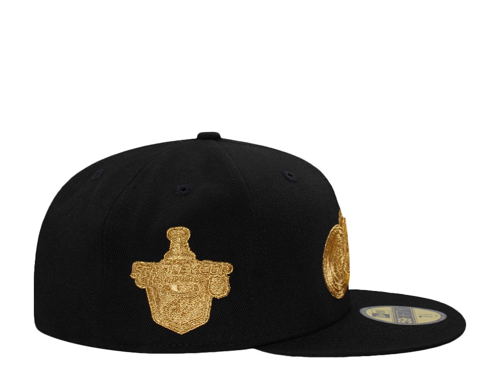New Era Detroit Red Wings Stanley Cup Champions 2008 24K Edition 59Fifty Fitted Gorra