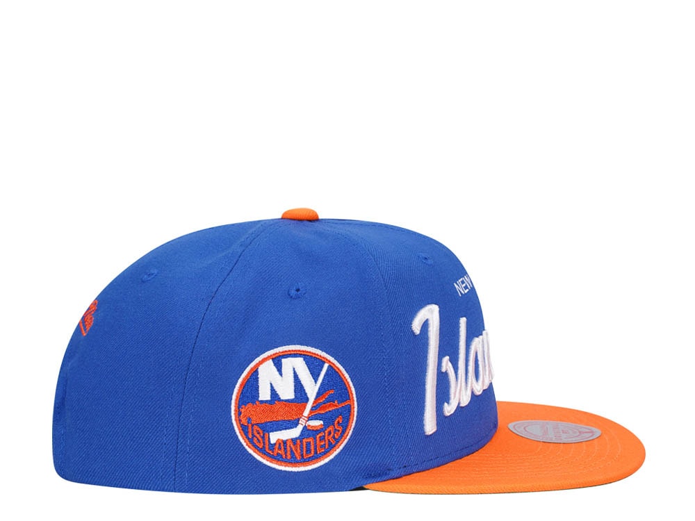 Mitchell & Ness New York Islanders Vintage Script Snapback Gorra