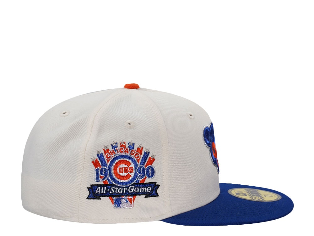New Era Chicago Cubs All Star Game 1990 Chrome Two Tone Edition 59Fifty Fitted Gorra