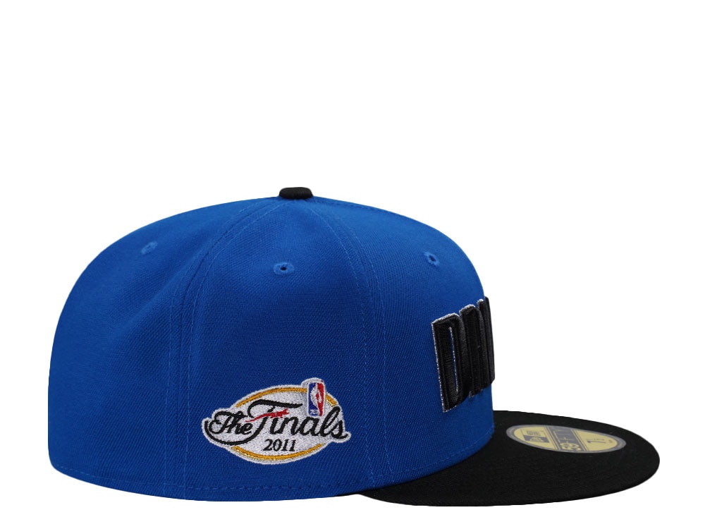 New Era Dallas Mavericks NBA Finals 2011 Blue Edition 59Fifty Fitted Gorra