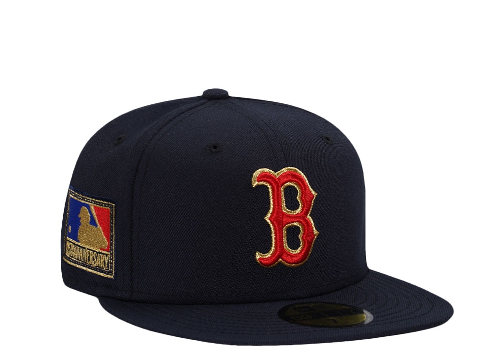 New Era Boston Red Sox MLB 125th Anniversary Navy Edition 59Fifty Fitted Gorra