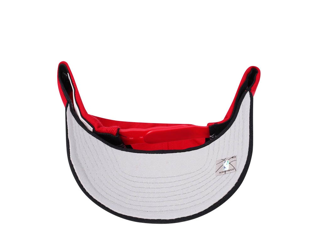 Mitchell & Ness Atlanta Hawks Two Tone Red Line Solid Flex Snapback Gorra