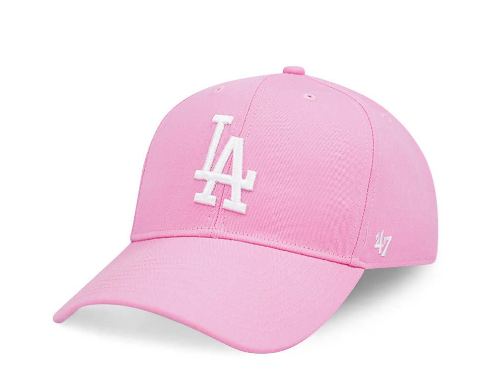 47Brand Los Angeles Dodgers Rose Raised Basic MVP Snapback Gorra