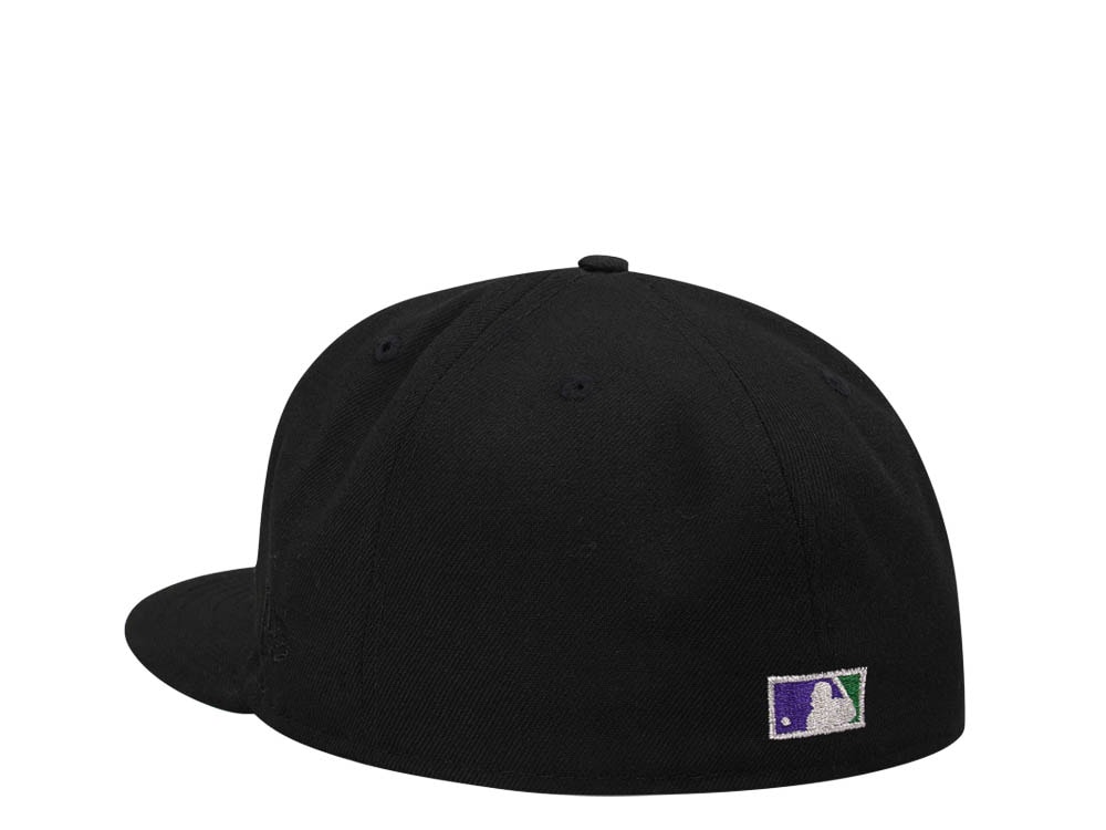 New Era Colorado Rockies All Star Game 1998 Black Throwback Edition 59Fifty Fitted Gorra