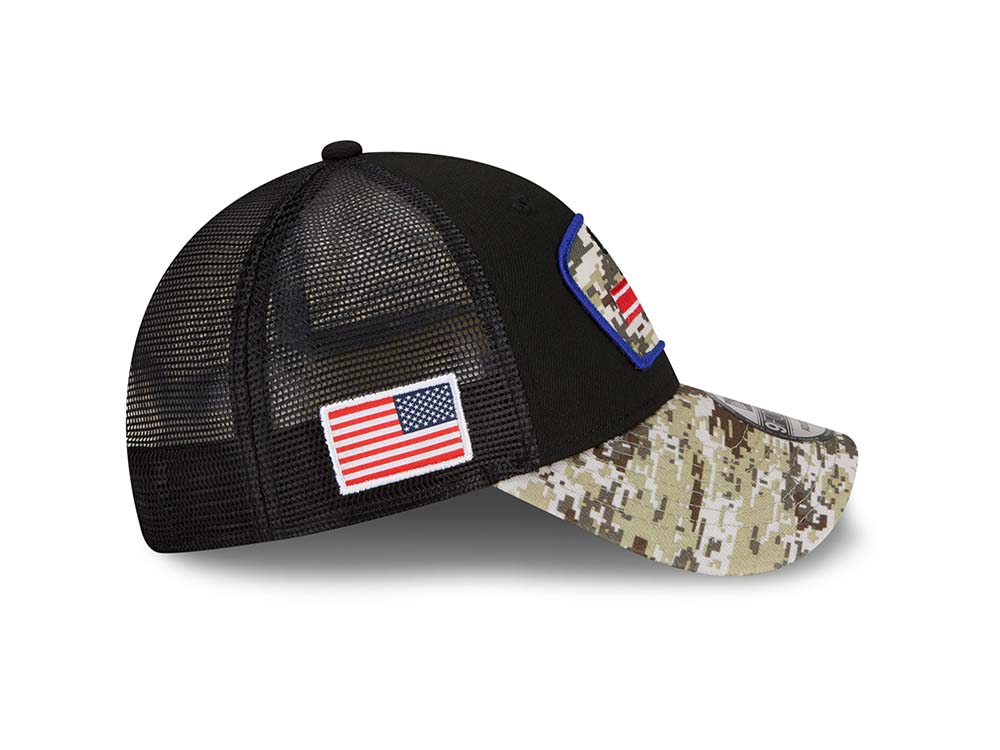 New Era New York Giants Salute to Service 21 9Forty Trucker Snapback Gorra