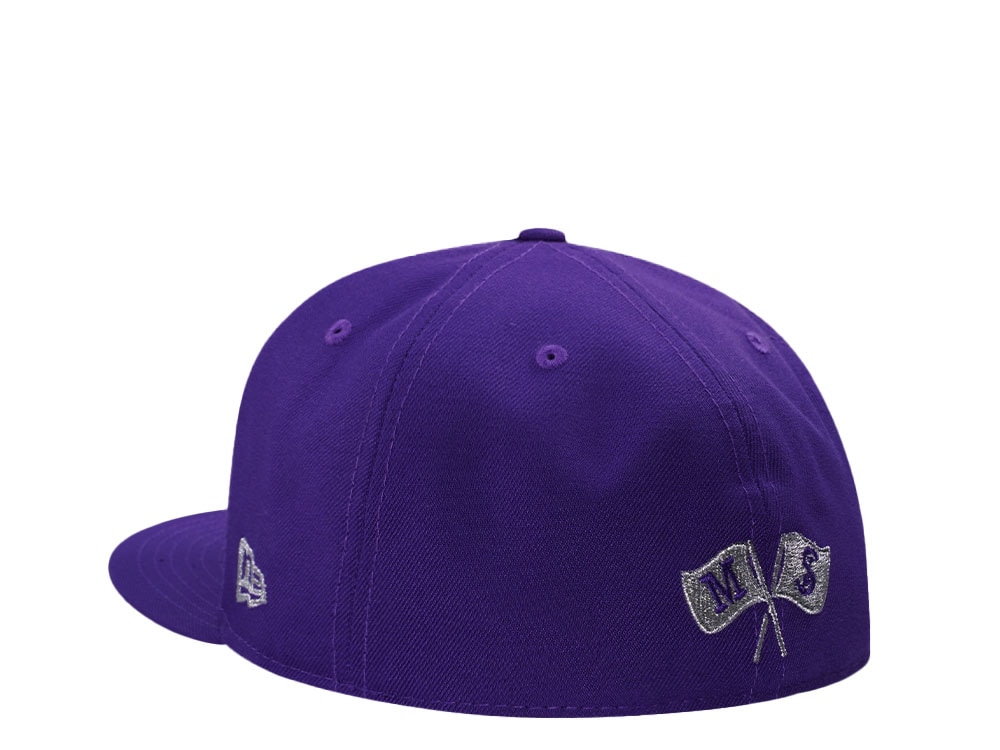 New Era Minnesota Twins Inaugural Season 2010 Purple Prime Edition 59Fifty Fitted Gorra