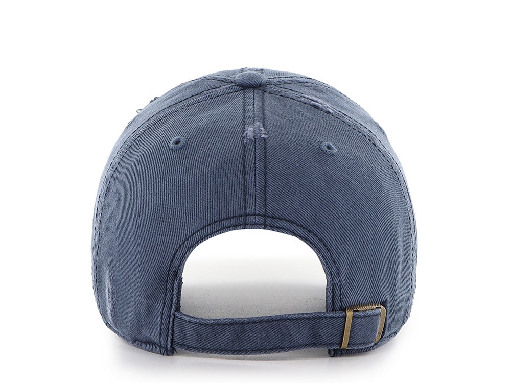 47 Brand Michigan Wolverines Weathered Rusted Navy Clean Up Strapback Gorra