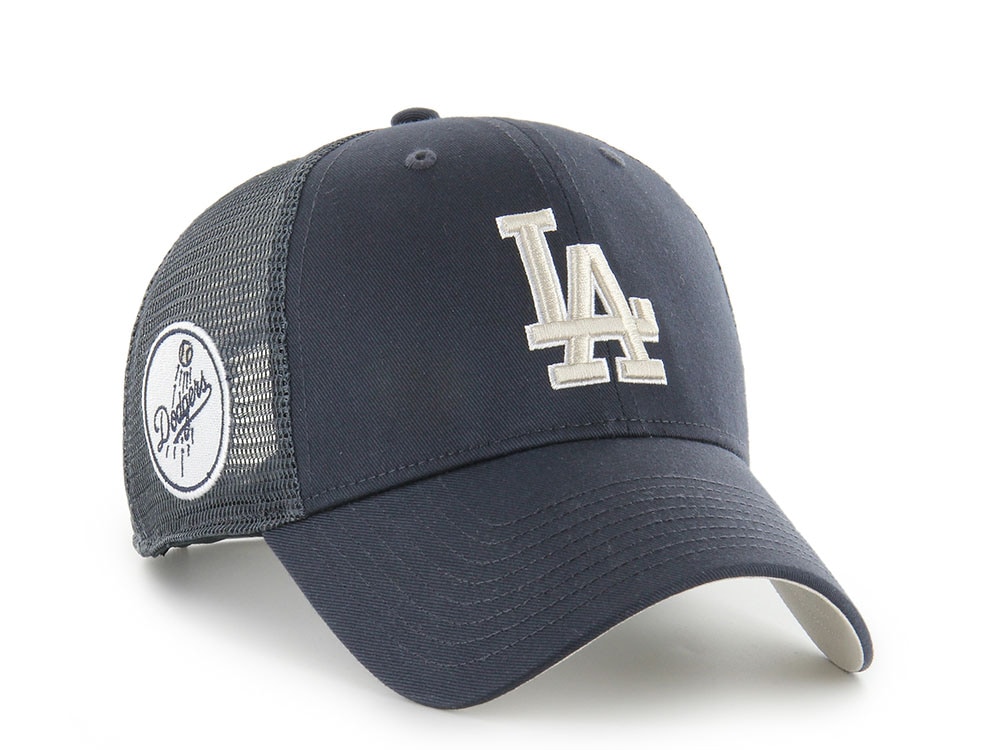 47Brand Los Angeles Dodgers Navy Branson Edition Trucker MVP Snapback Gorra