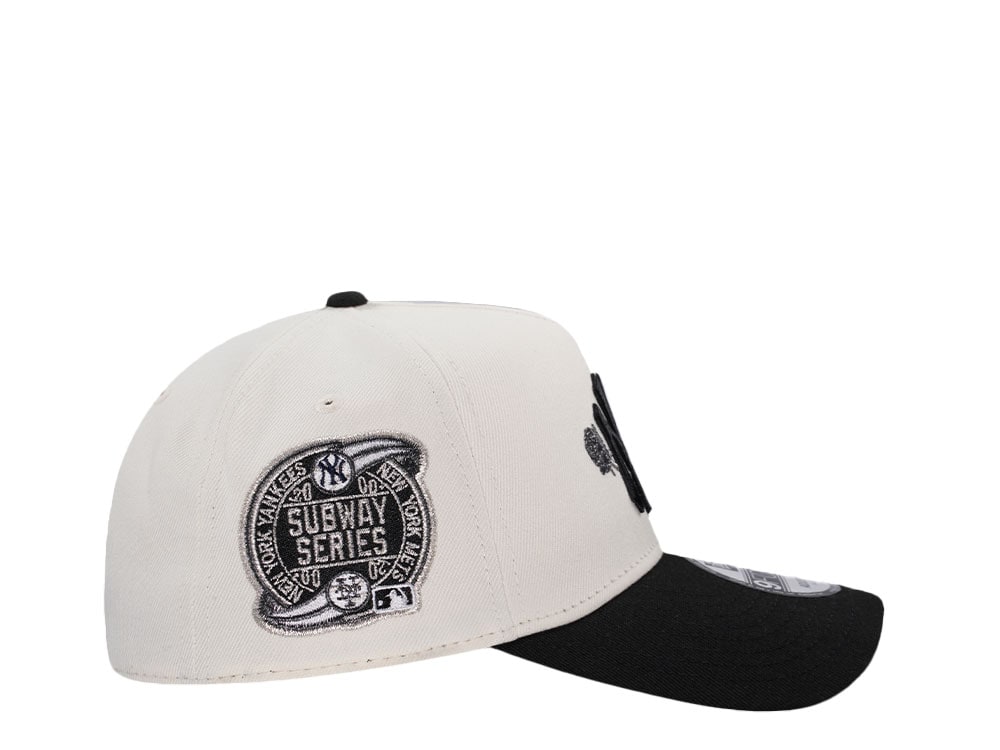 New Era New York Yankees Subway Series 2000 Chrome Two Tone 9Forty A Frame Snapback Gorra