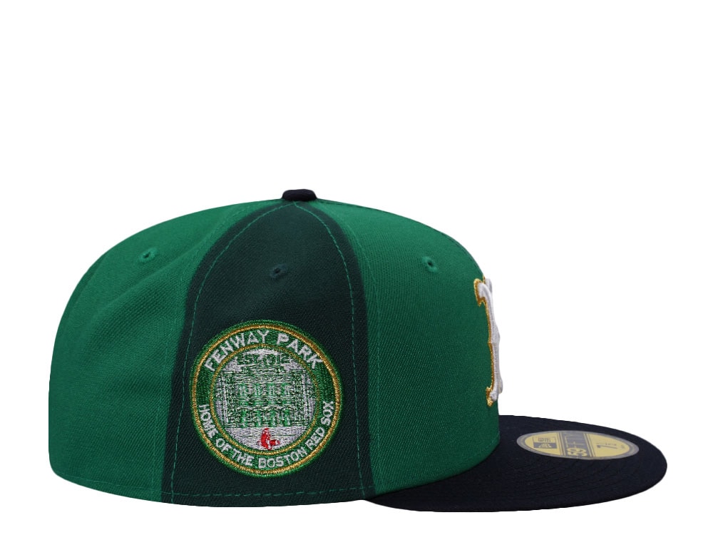 New Era Boston Red Sox Fenway Park Green Pinwheel Edition 59Fifty Fitted Gorra