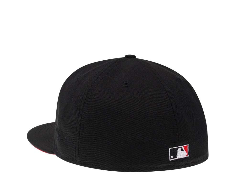 New Era Seattle Mariners 30th Anniversary Black and Red Prime Edition 59Fifty Fitted Gorra