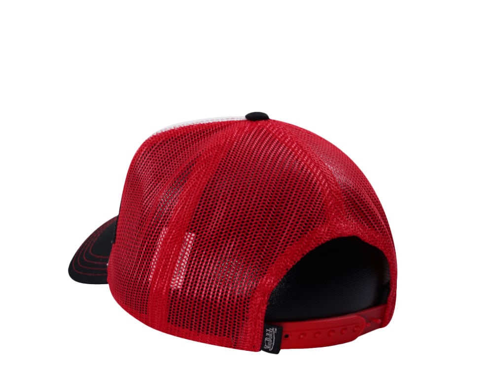 Von Dutch Flying Eye Red White Trucker Snapback Gorra