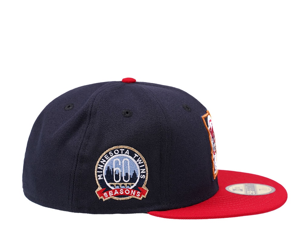 New Era Minnesota Twins 60 Seasons Two Tone Edition 59Fifty Fitted Gorra