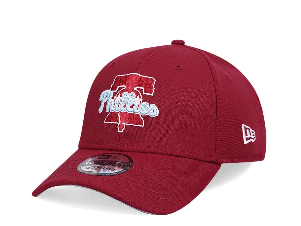 New Era Philadelphia Phillies Maroon Edition 39Thirty Stretch Gorra