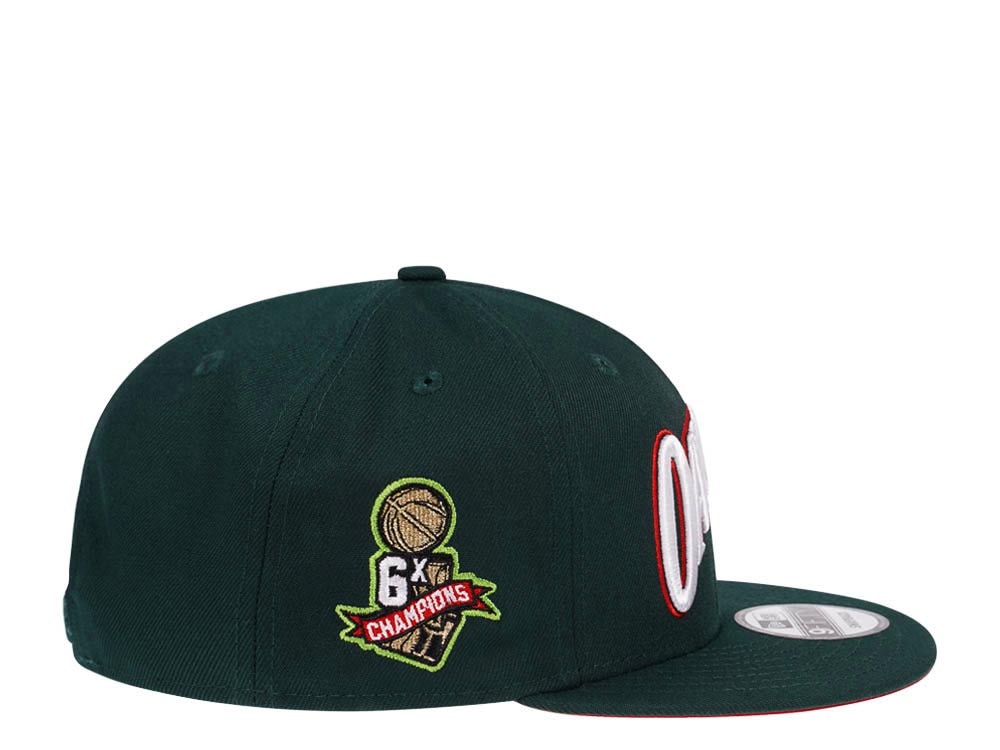 New Era Golden State Warriors 6x Champions Prime Edition 9Fifty Snapback Gorra