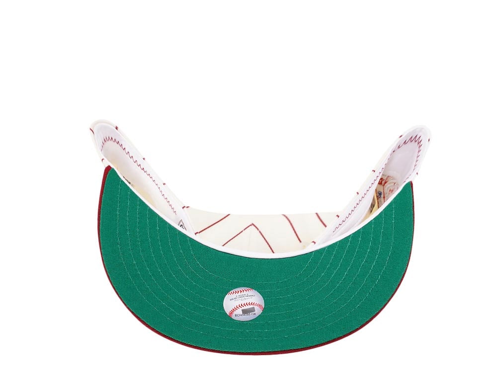New Era Philadelphia Phillies Veterans Stadium Pinstripe Heroes Elite Edition 59Fifty Fitted Gorra
