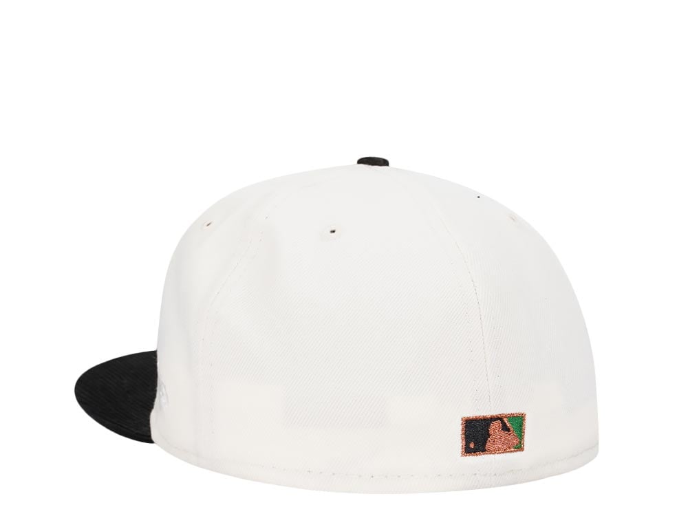 New Era Milwaukee Brewers Cream Cord Brim Prime Edition 59Fifty Fitted Gorra