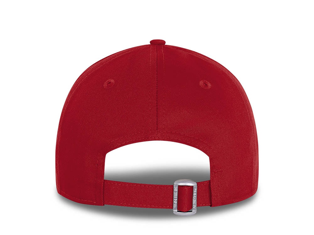 New Era Basic Scarlett Red 9Forty Strapback Gorra