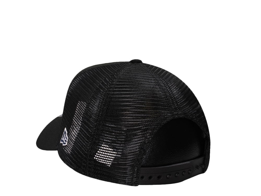New Era Boston Red Sox Black Trucker A Frame 9Forty Snapback Gorra
