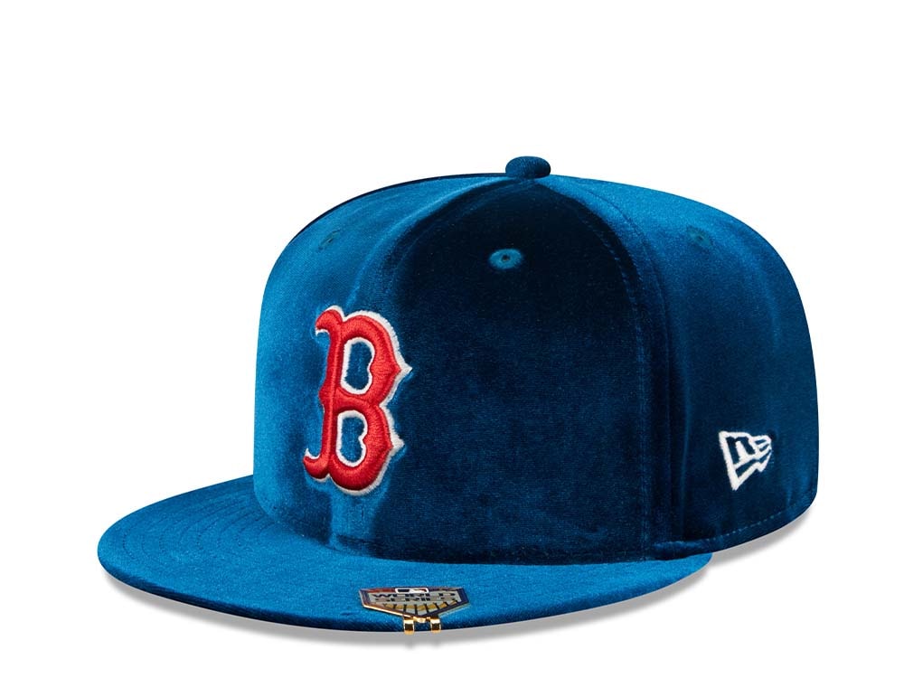 New Era Boston Red Sox World Series 2018 Velvet 59Fifty Fitted Gorra