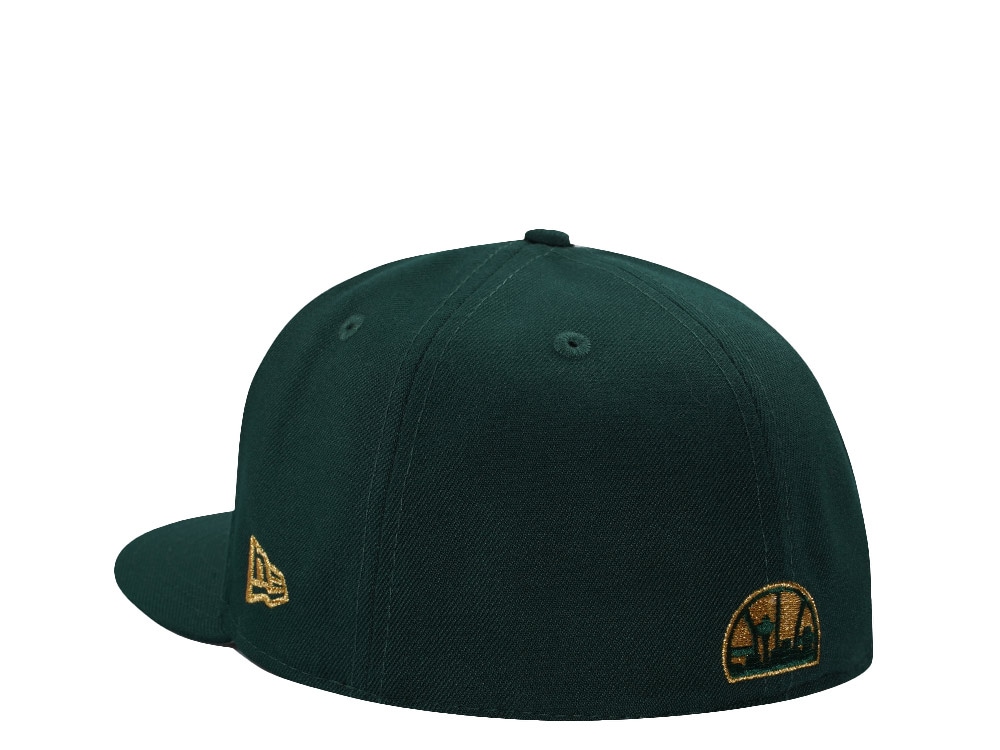 New Era Seattle Supersonics 40th Anniversary Dark Green Prime Edition 59Fifty Fitted Gorra