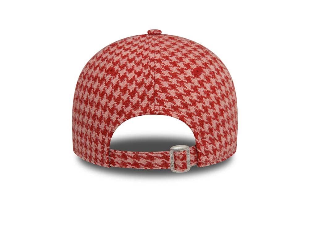 New Era New York Yankees Houndstooth Pink Womens 9Forty Snapback Gorra