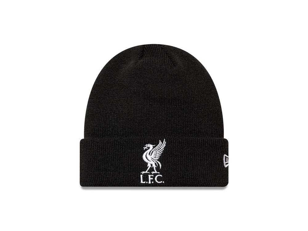 New Era Liverpool FC Core Cuff Beanie Black Gorro