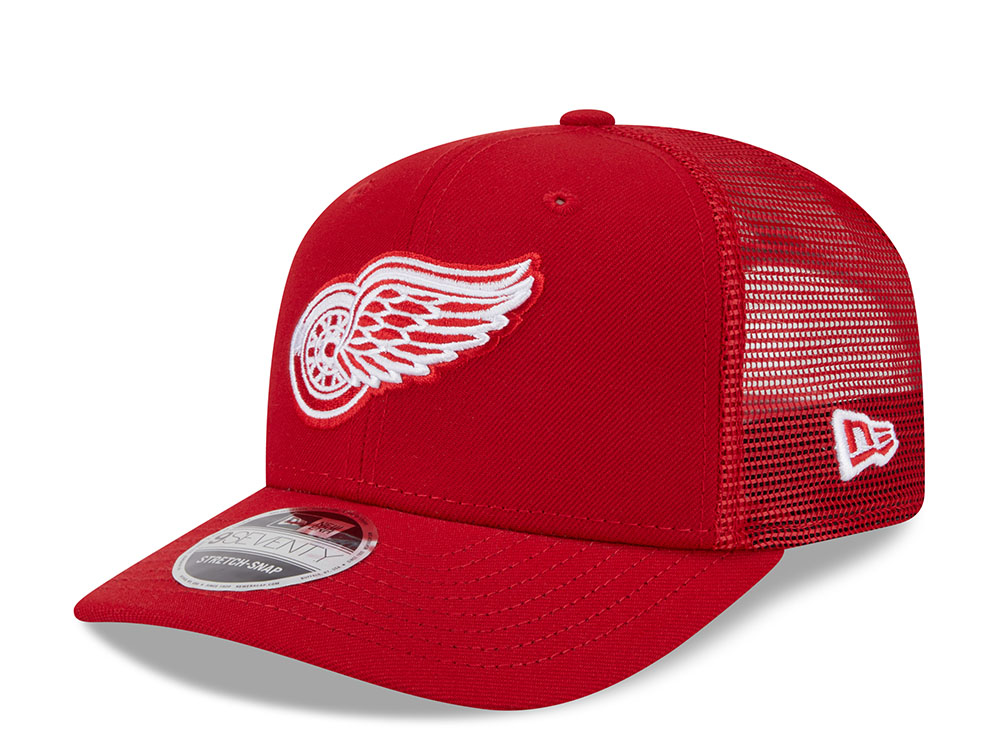 New Era Detroit Red Wings Red Edition 9Seventy Trucker Snapback Gorra