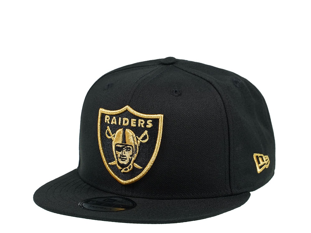 New Era Las Vegas Raiders Black and Gold Edition 9Fifty Snapback Gorra