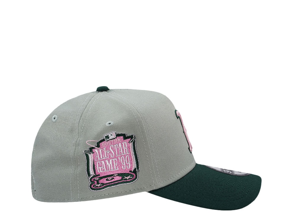 New Era Boston Red Sox All Star Game 1999 Green Two Tone Edition 9Forty A Frame Snapback Gorra