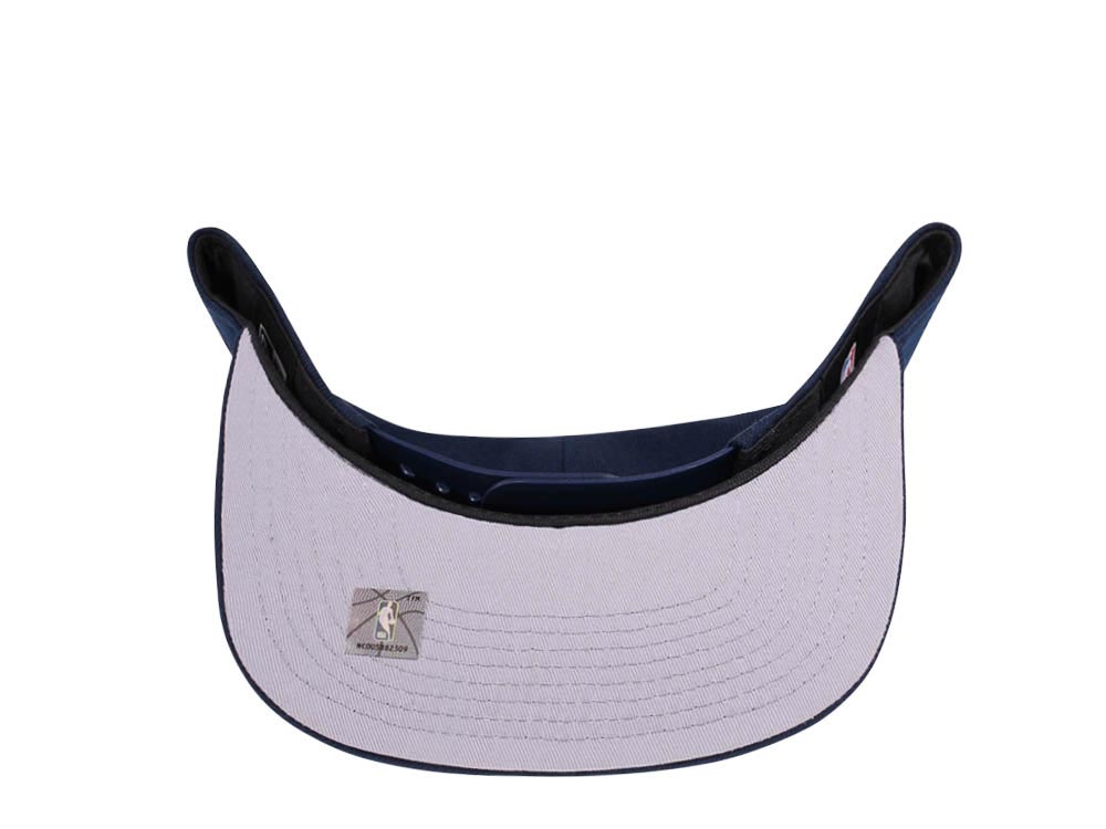 New Era Denver Nuggets Original Fit Navy 9Fifty Snapback Gorra