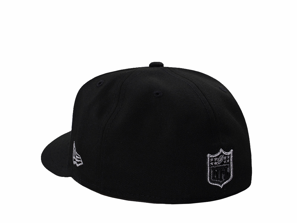New Era Las Vegas Raiders Champions Black Prime Edition 59Fifty Pre Curved Fitted Gorra