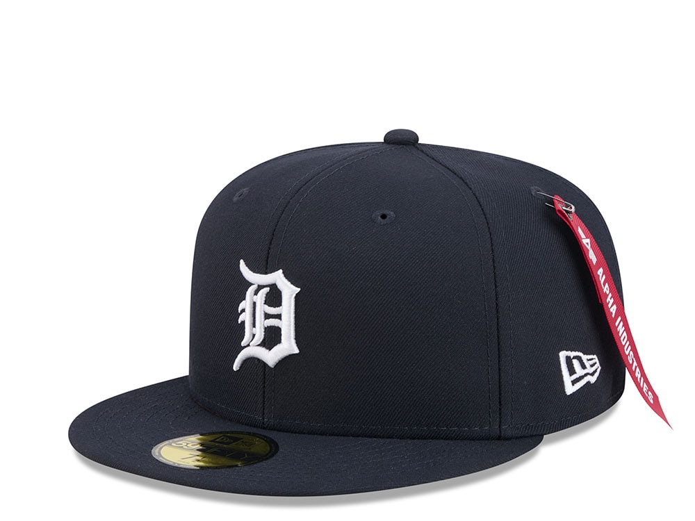 New Era Alpha Industries Detroit Tigers Navy Prime Edition 59Fifty Fitted Gorra
