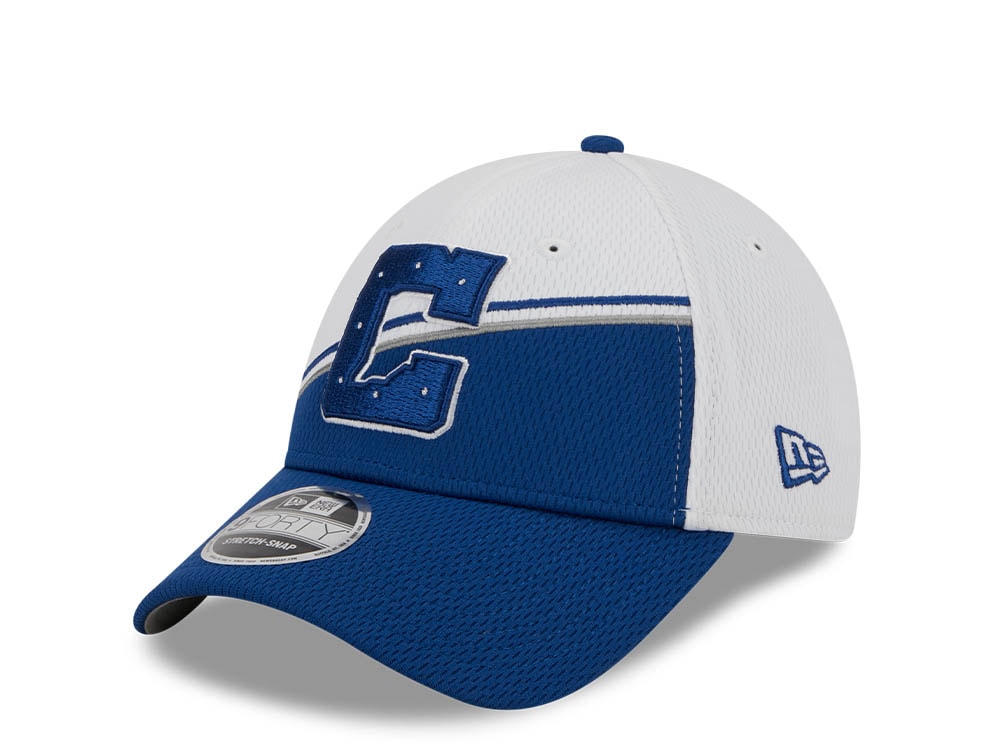 New Era Indianapolis Colts NFL Sideline 2023 Blue White  9Forty Snapback Gorra