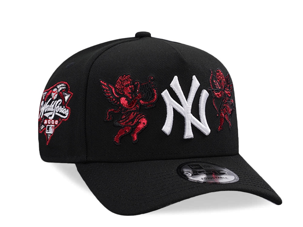 New Era New York Yankees World Series 2000 Cupids Black Prime Edition 9Forty A Frame Snapback Gorra