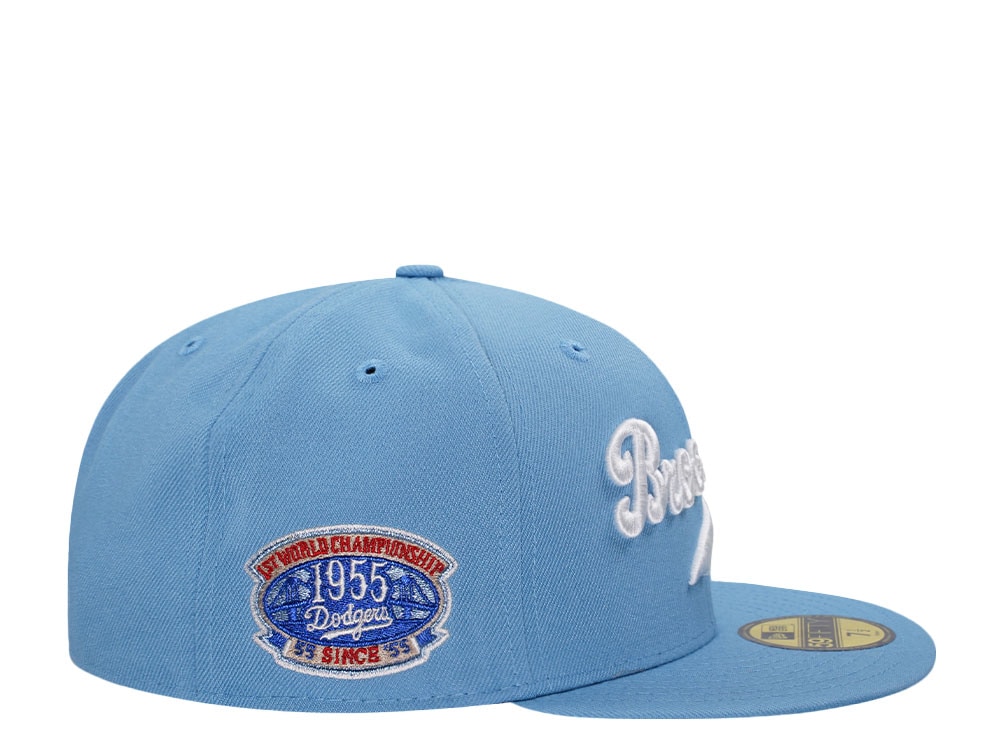 New Era Brooklyn Dodgers 1st World Champions Fresh Blue Prime Edition 59Fifty Fitted Gorra