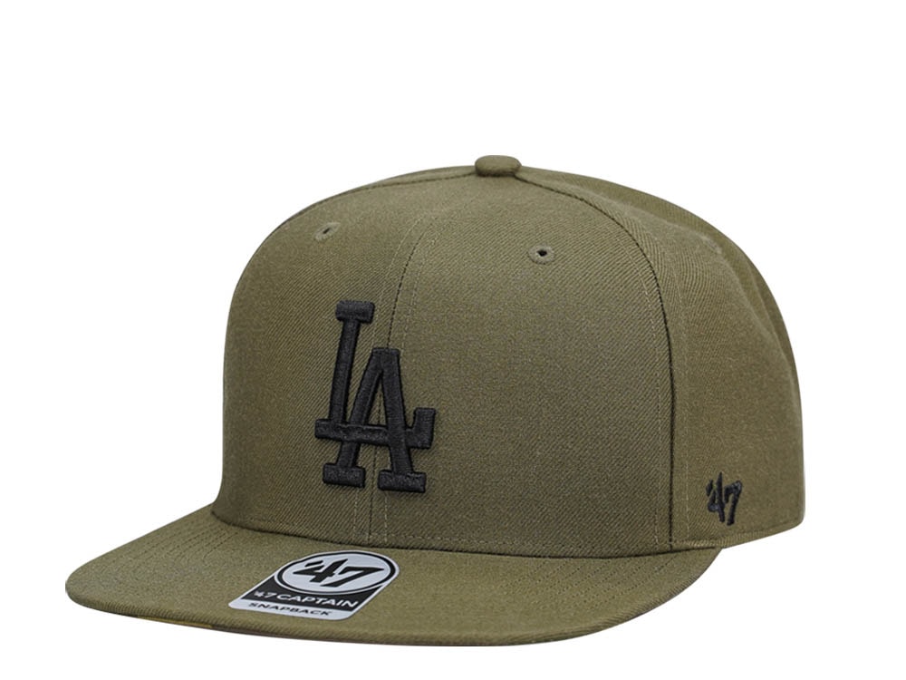 47Brand Los Angeles Dodgers Sandalwood Ballpark Camo Captain MVP Snapback Gorra