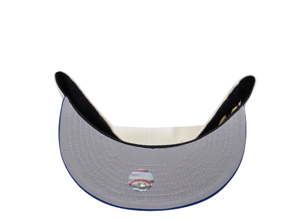 New Era Los Angeles Dodgers World Series Chase 2025 White Prime Edition 59Fifty Fitted Gorra