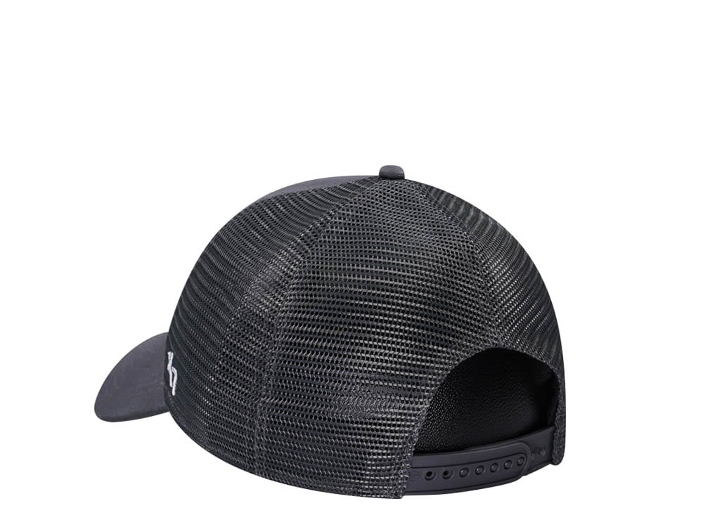 47Brand New York Yankees Charcoal Ballpark Mesh MVP Trucker Snapback Gorra