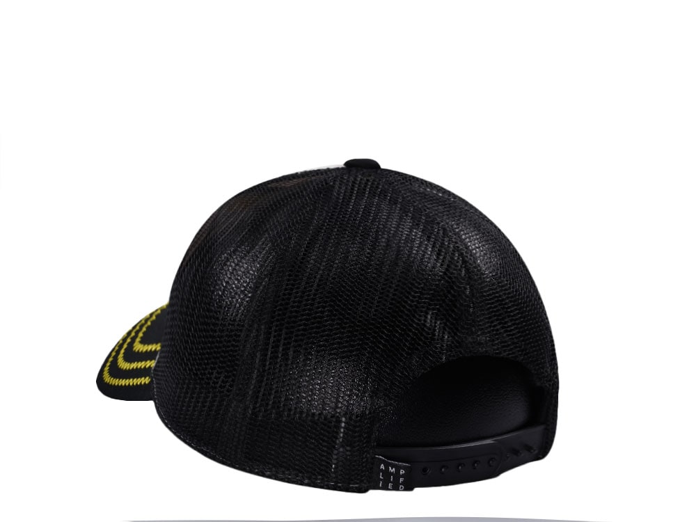Amplified Nirvana Stone Black Trucker Snapback Gorra