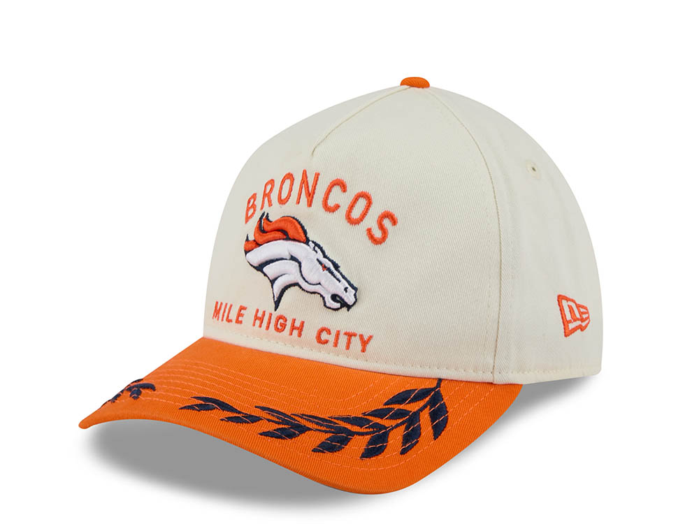 New Era Denver Broncos 2025 Draft Edition 9Twenty A Frame Strapback Gorra